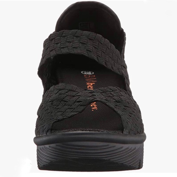 BERNIE MEV Black Wedge Sandal - Picture 5 of 10